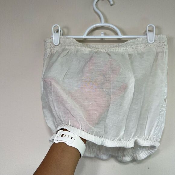 Ramy Brook Nicki Eyelet Strapless Top Small - Picture 6 of 10